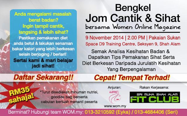 JOM SIHAT cantik - women online magazine