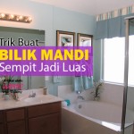 Trik Buat Bilik Air Sempit Jadi Luas