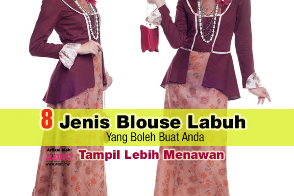 blouse labuh - women online magazine