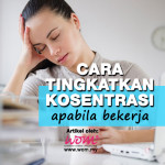4 Penyebab Kosentrasi Kerja Anda Menurun