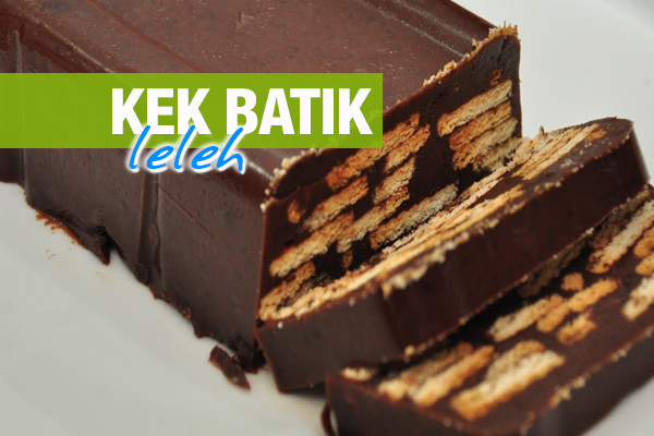 kek batik leleh - women online magazine