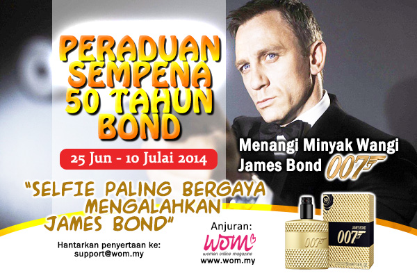 peraduan james bond-2-women-online-magazine