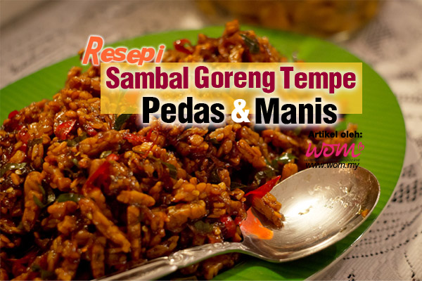 resepi sambal goreng tempe - women online magazine