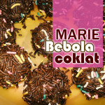 Resepi Biskut Marie Bebola Coklat