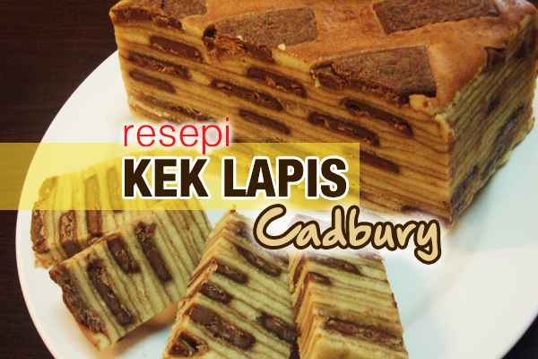 Resepi Kek Lapis Cadbury  Women Online Magazine